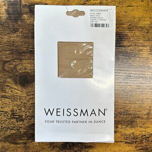 Weissman Child Footed Dance Tights Suntan XS NIP Style W990C Ballet Jazz